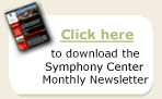 Symphony Center Newsletter