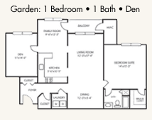 Garden1BedDen