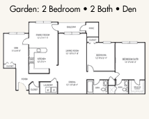 Garden2BedDen