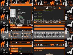 Halloween Myspace Layout