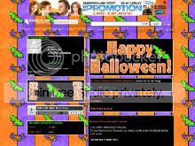 Halloween Myspace Layout