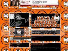 Halloween Myspace Layout