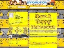 Halloween Myspace Layout