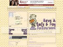 Halloween Myspace Layout