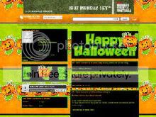 Halloween Myspace Layout