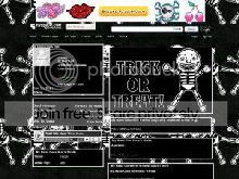 Halloween Myspace Layout