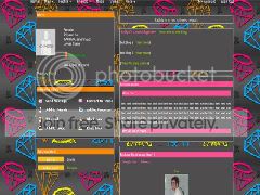 MySpace diamonds layout