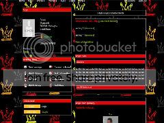 MySpace crown layout