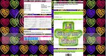 MySpace fancy hearts layout