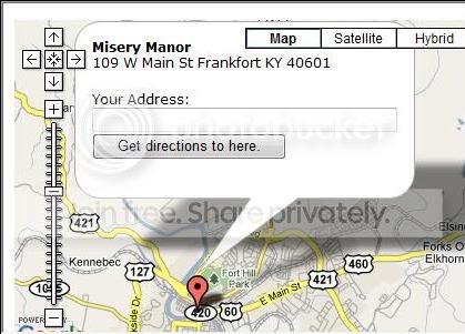 Get directions to here