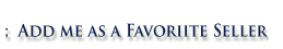 Favorites List