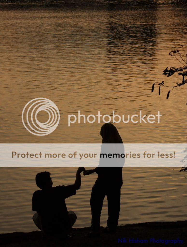 Lake,Couple,Friends,Sunset