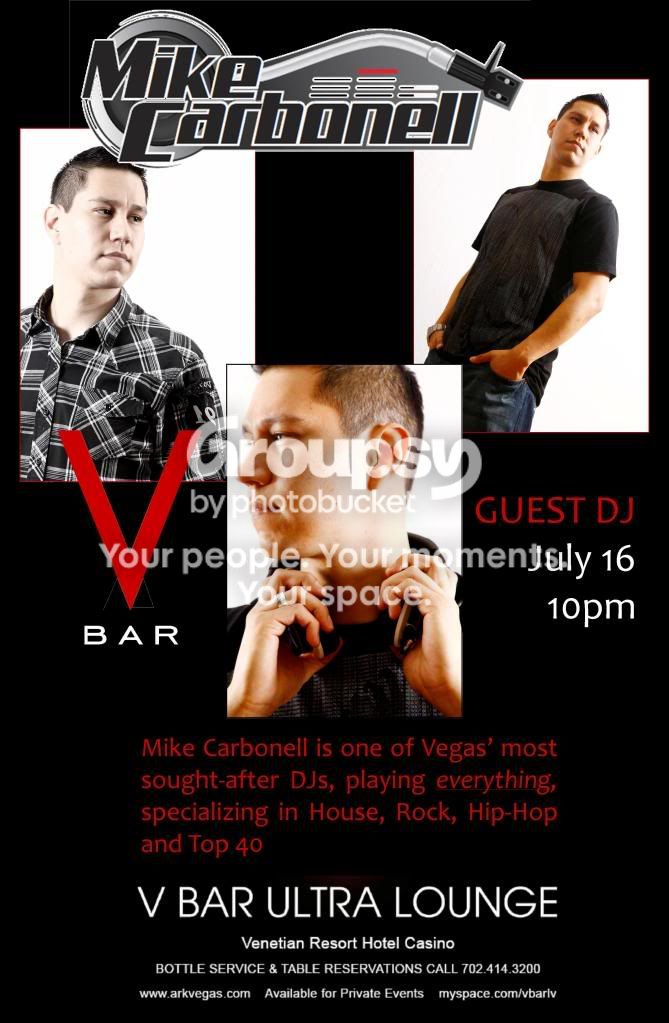 July 16 DJ Mike Carbonell